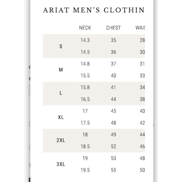 Ariat Pro Series Stretch Shirt Mens Large Tall Work Western Cowboy Spandex Red - Picture 5 of 5